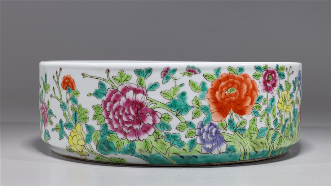 Chinese famille rose enameled porcelain