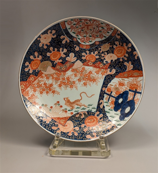Large Chinese Imari enameled porcelain 3669c3