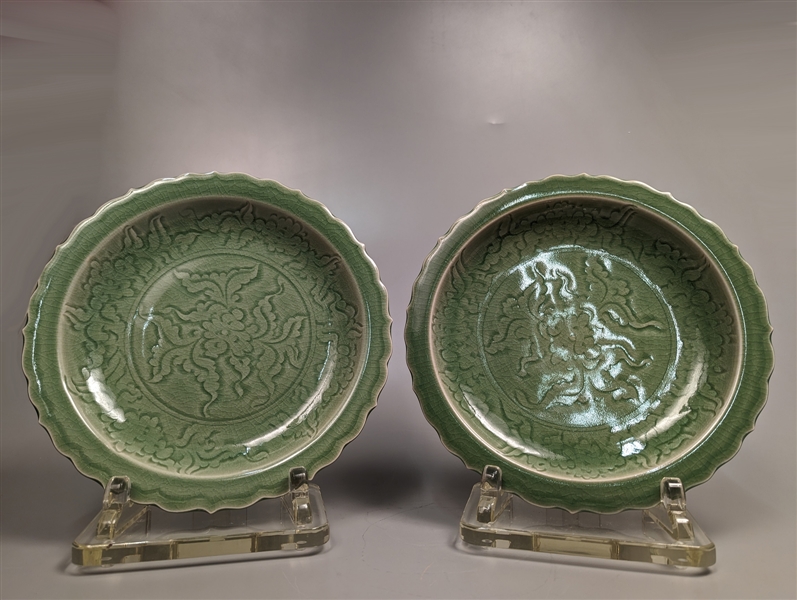 Pair of large Chinese Ming style  3669d2