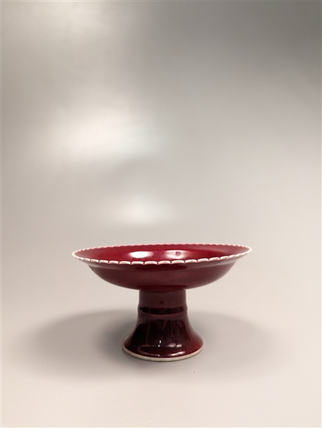 Chinese Qianlong style red monochrome 3669da