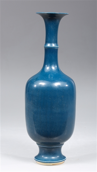Chinese navy glaze ceramic vase 366a39