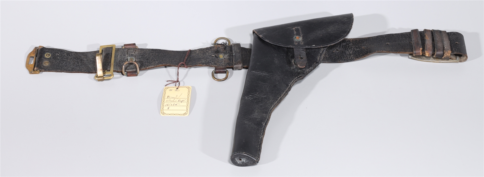 Antique American Civil war belt, replaced