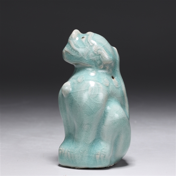 Korean celadon glazed lion form 366a74