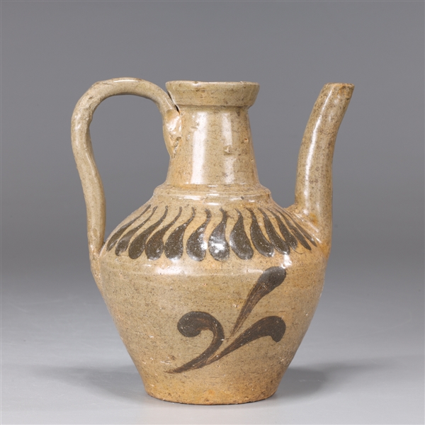 Korean glazed ceramic ewer with 366a76