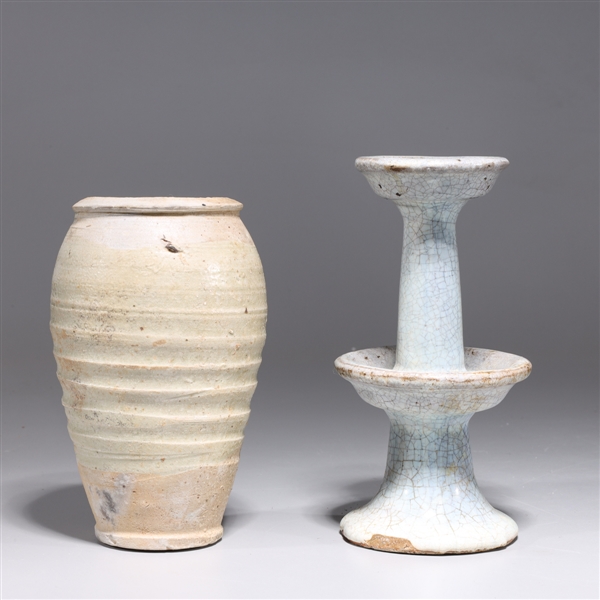 Two Chinese Sung style ceramics  366a80