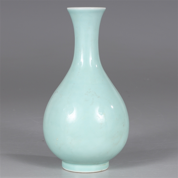 Chinese monochrome glazed porcelain