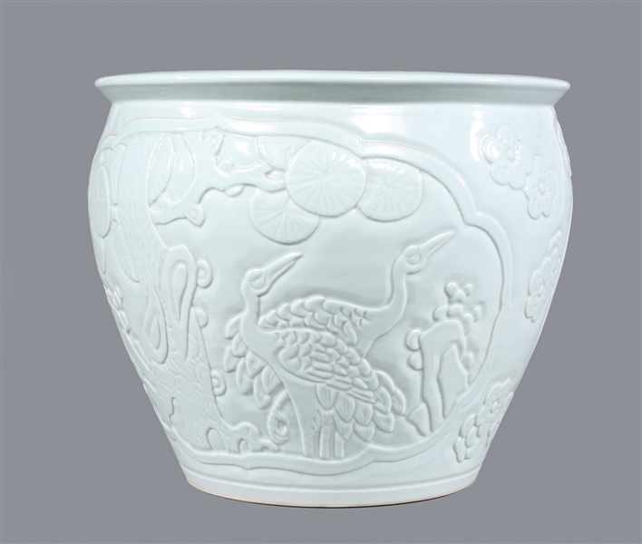 Large Chinese celadon glaze ceramic