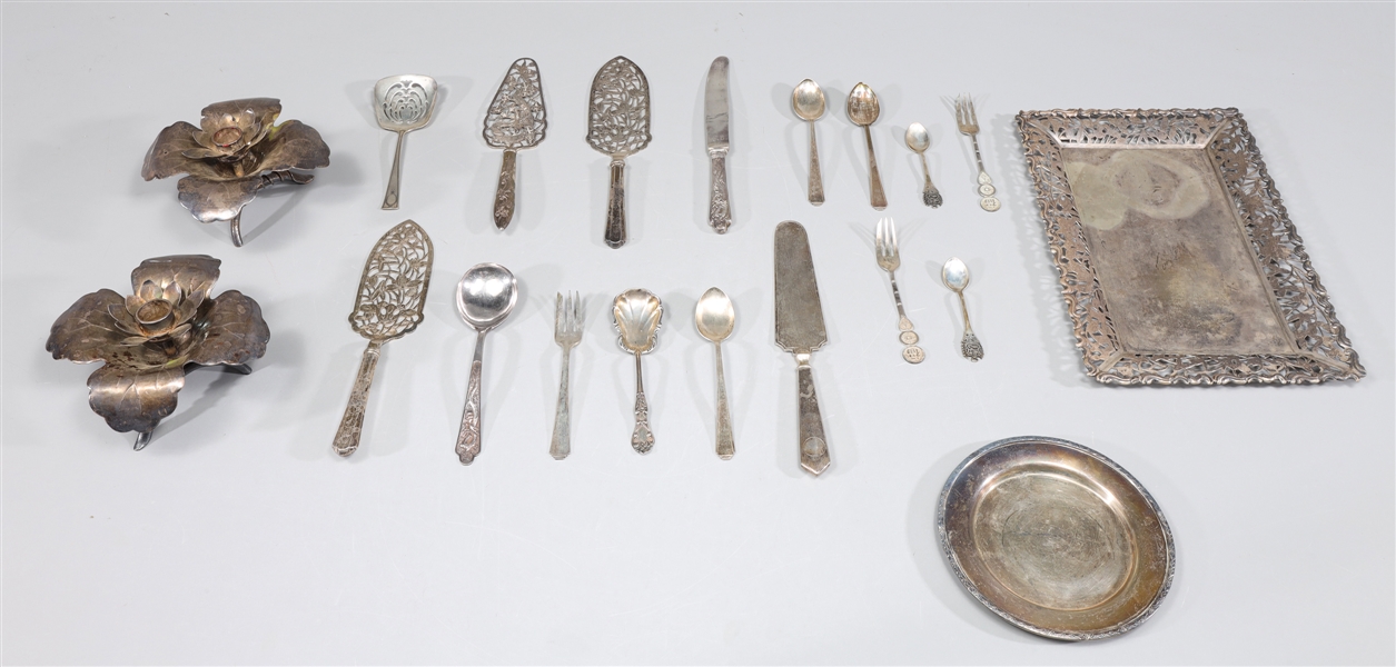 Group of Thirty vintage sterling