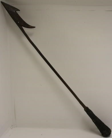 GROMMET IRON HARPOON, 19TH C WITH