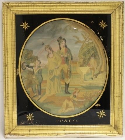 EARLY 19TH C ENGLISH NEEDLEWORK 366be8