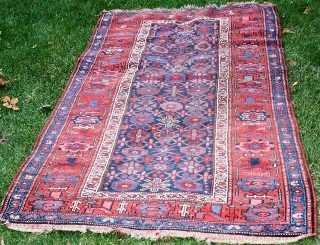 EARLY 20TH C PERSIAN SCATTER RUG 366bf4