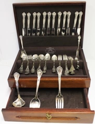 STERLING SILVER FLATWARE SET BY 366c0c