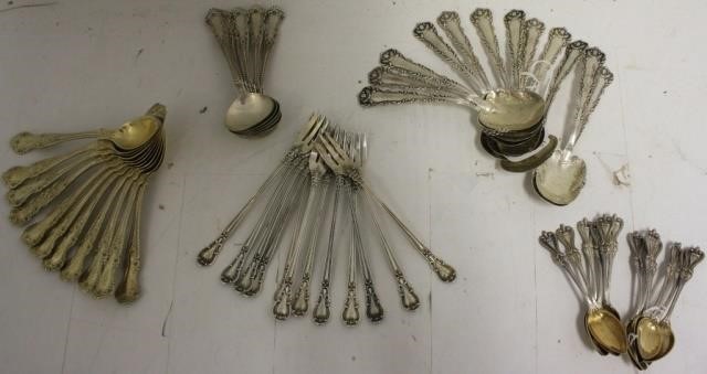 53 PIECE STERLING SILVER LOT TO 366c11