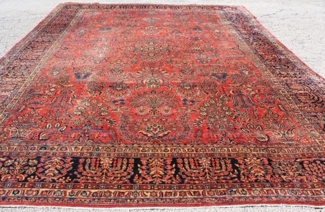 CA 1920 ROOM SIZE PERSIAN SAROUK,