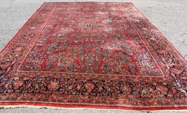 CA 1920 ROOM SIZE PERSIAN SAROUK,