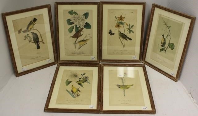 SIX COLORED LITHOGRAPHS AFTER J  366d11