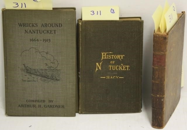 3 BOOKS RELATED TO NANTUCKET TO 366d14