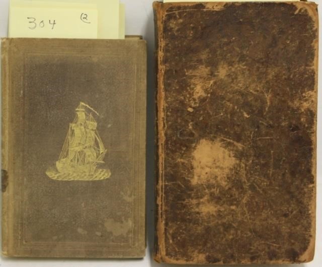 TWO 19TH C BOUND BOOKS TO INCLUDE