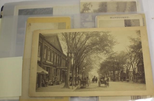 EXCEPTIONAL NANTUCKET POSTCARD,