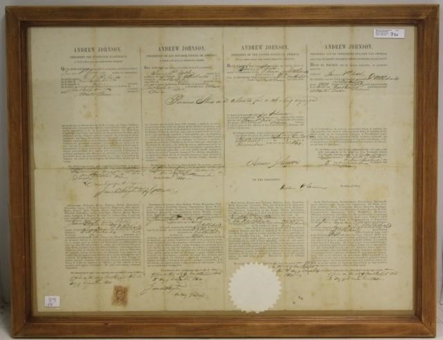 1868 SHIP'S PASSPORT FOR WHALESHIP