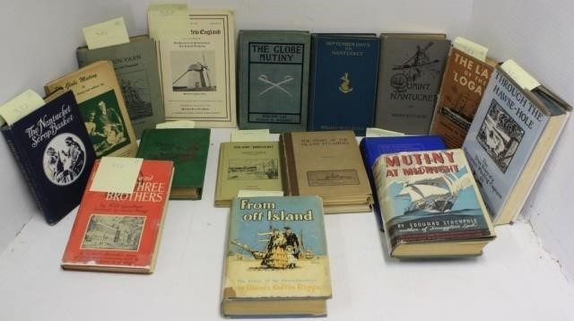 17 BOOKS RELATED TO NANTUCKET TO