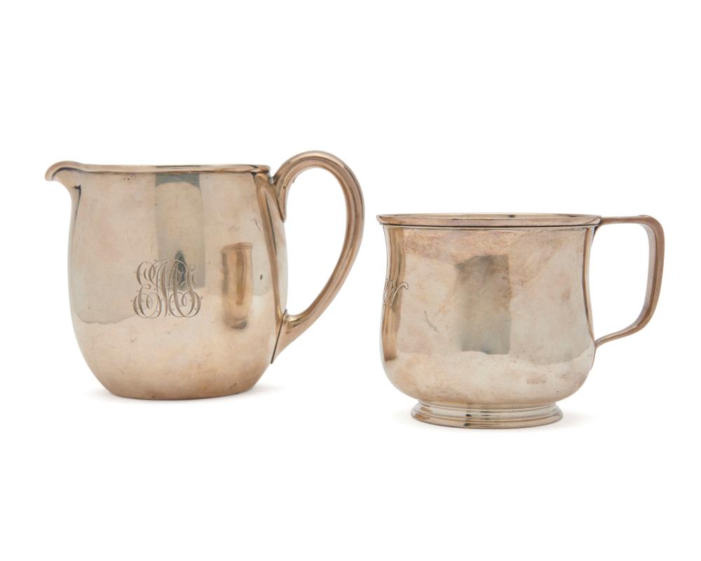 ARTHUR STONE SILVER MILK PITCHER 366d76