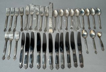 A 36pc, partial set of Georg Jensen