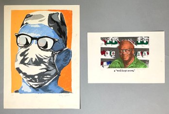 Two limited edition pop art prints