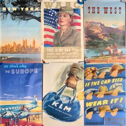 28 vintage travel, military and