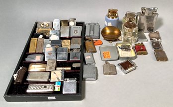 A collection of vintage lighters  366ea1