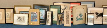 A large lot of Asian art including 366f8a