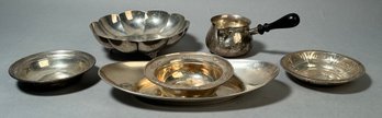 Six assorted vintage sterling tablewares  366fb2