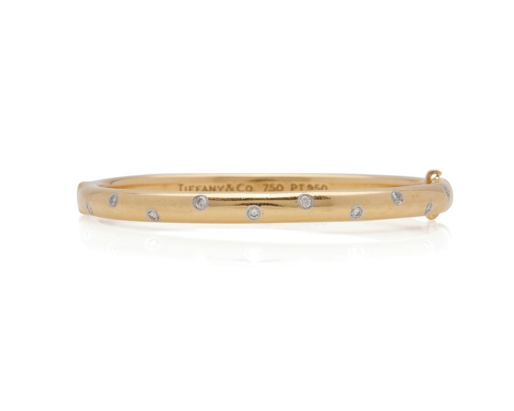 TIFFANY & CO. 18K GOLD, PLATINUM,