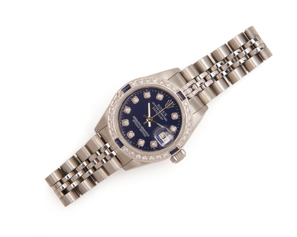 ROLEX STAINLESS STEEL DIAMOND  36703a