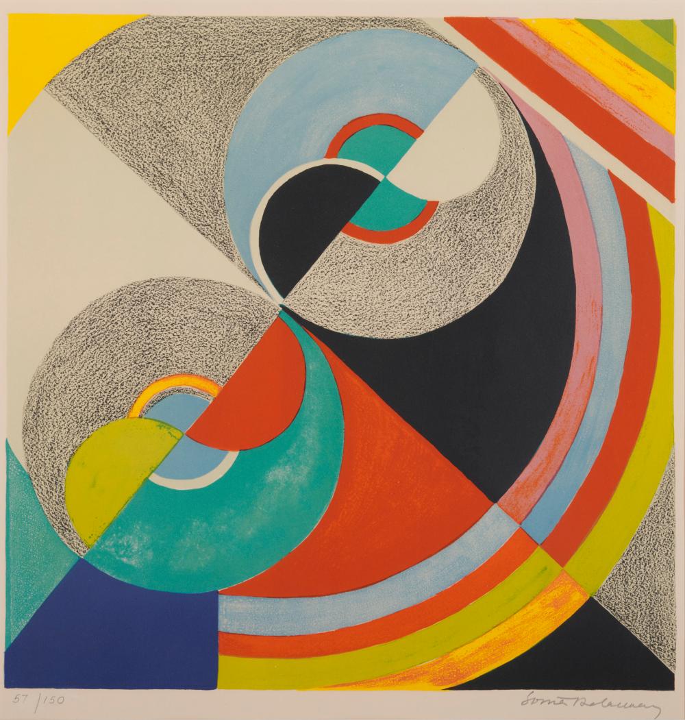 SONIA DELAUNAY, (FRENCH, 1885-1979),