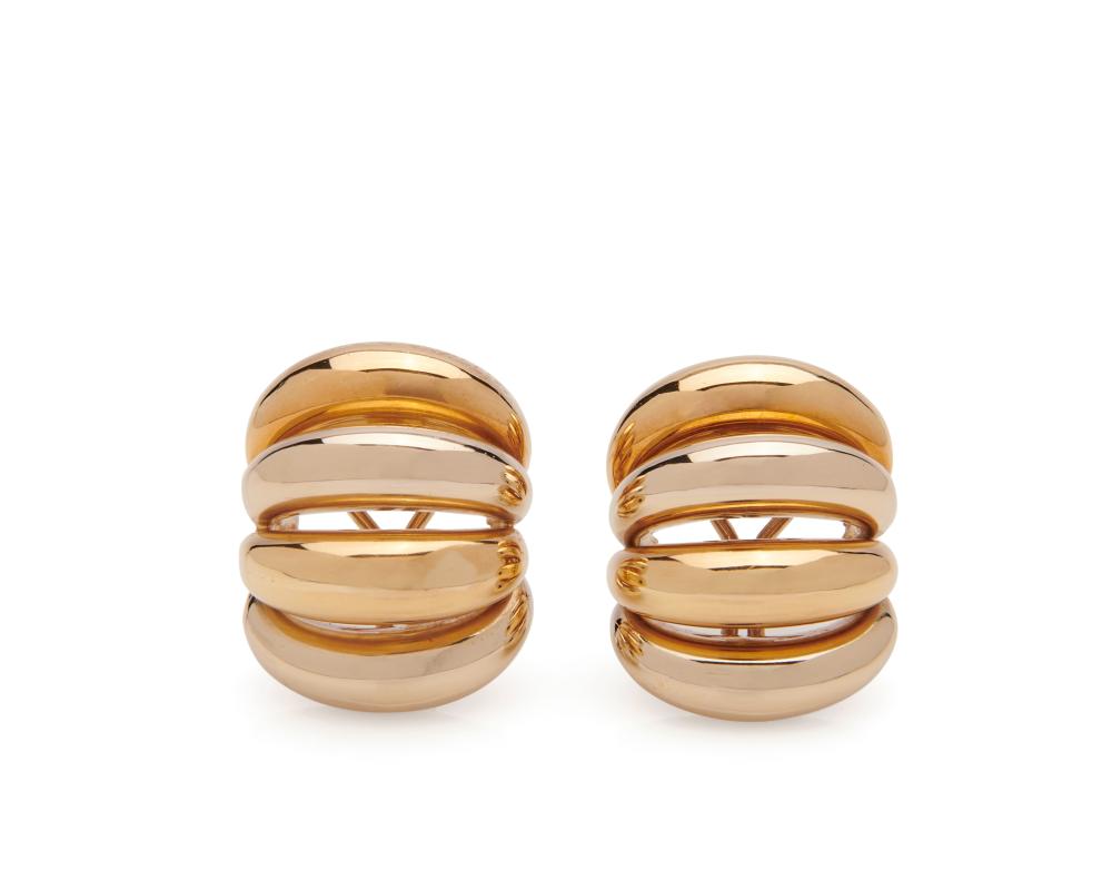 STEFANO RICCI 18K GOLD EARRINGSSTEFANO 367203