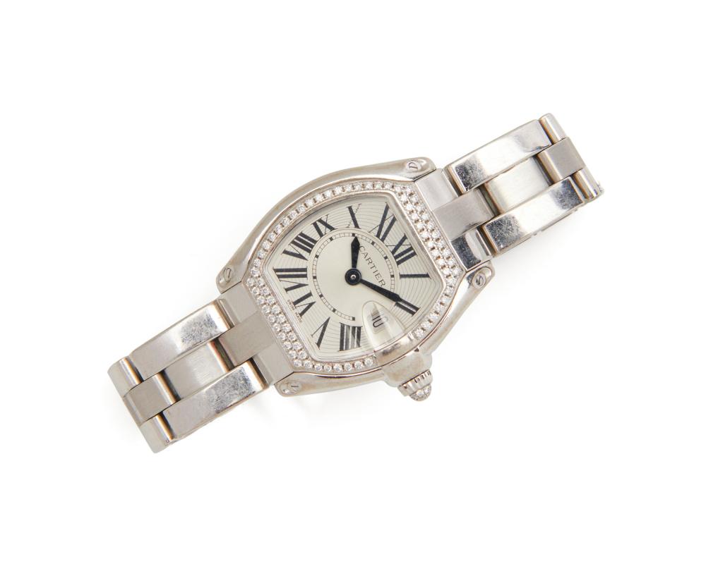 CARTIER 18K GOLD AND DIAMOND ROADSTER  367242