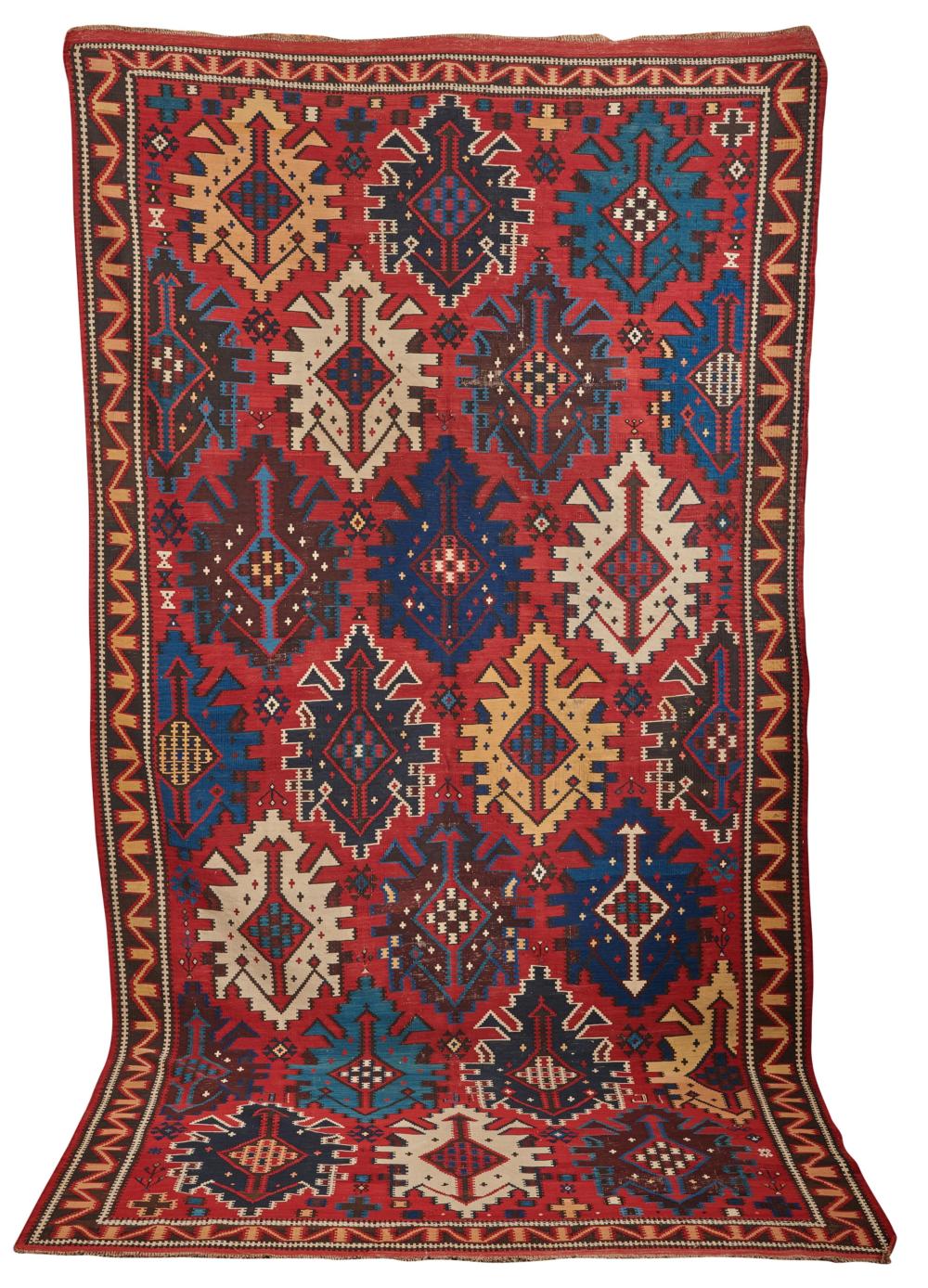 CAUCASIAN KILIM, LAST QUARTER 19TH