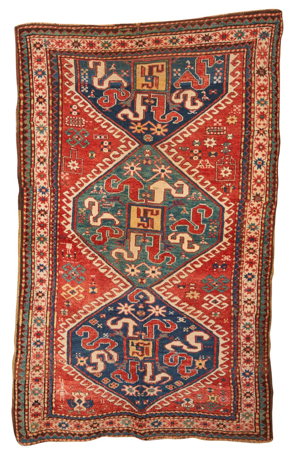 CLOUDBAND KAZAK RUG CAUCASUS  367283