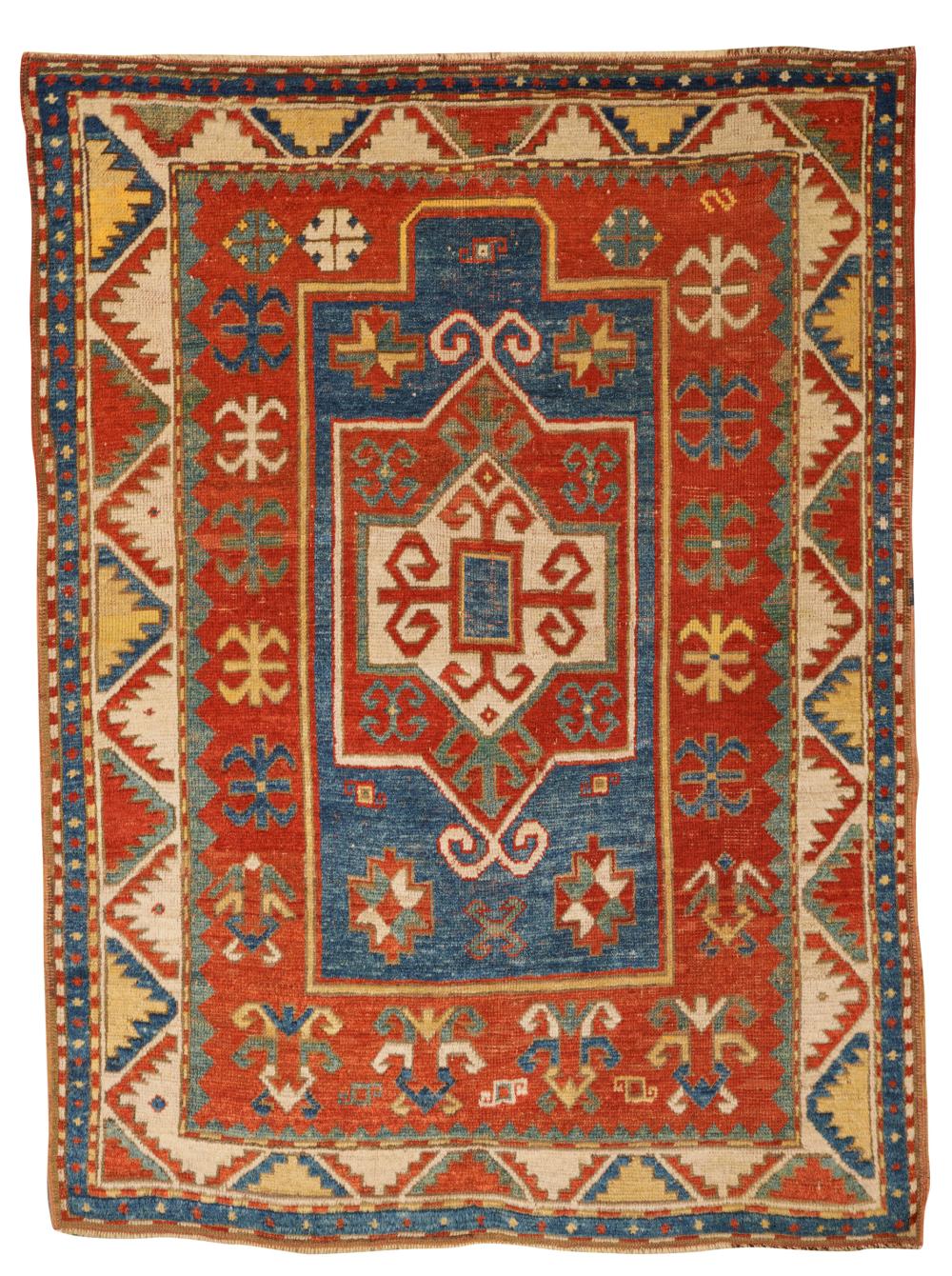 KAZAK PRAYER RUG CAUCASUS LAST 3672dd