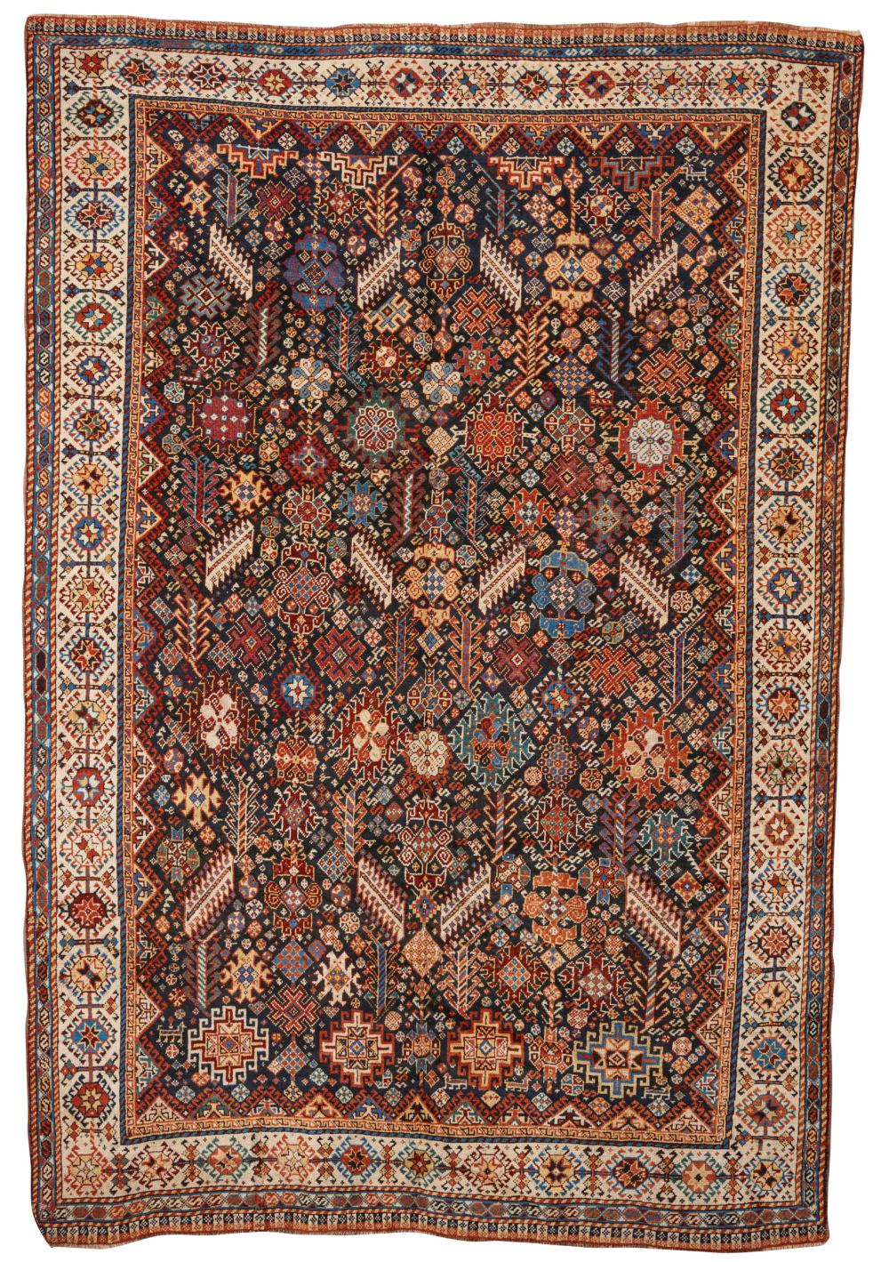 QASHGAI RUG, PERSIA, CA. 1875Qashgai