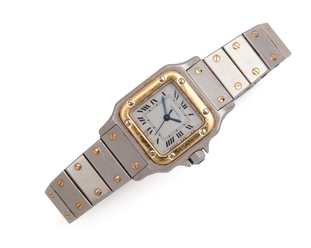 CARTIER STAINLESS STEEL AND 18K