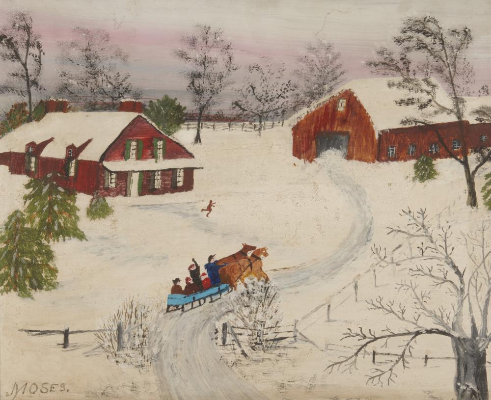 ANNA MARY ROBERTSON 'GRANDMA' MOSES,