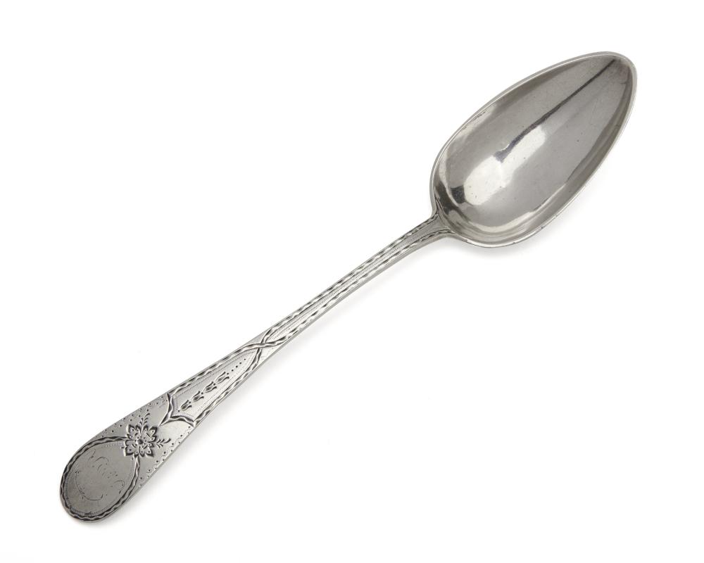 THOMAS REVERE COIN SILVER SPOONTHOMAS