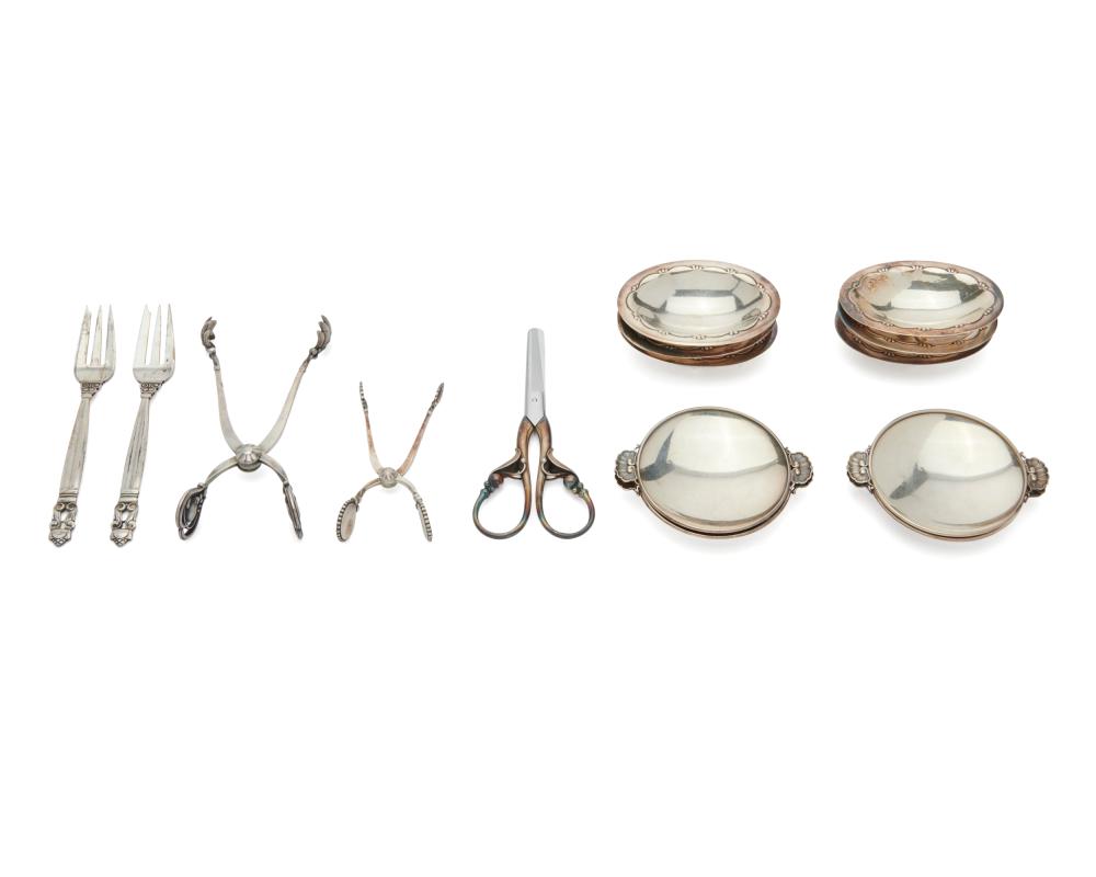 COLLECTION OF GEORG JENSEN AND