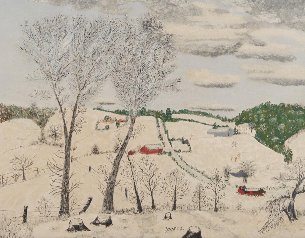 ANNA MARY ROBERTSON GRANDMA MOSES  3674bf