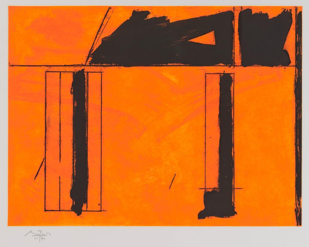 ROBERT BURNS MOTHERWELL AMERICAN  3674d0