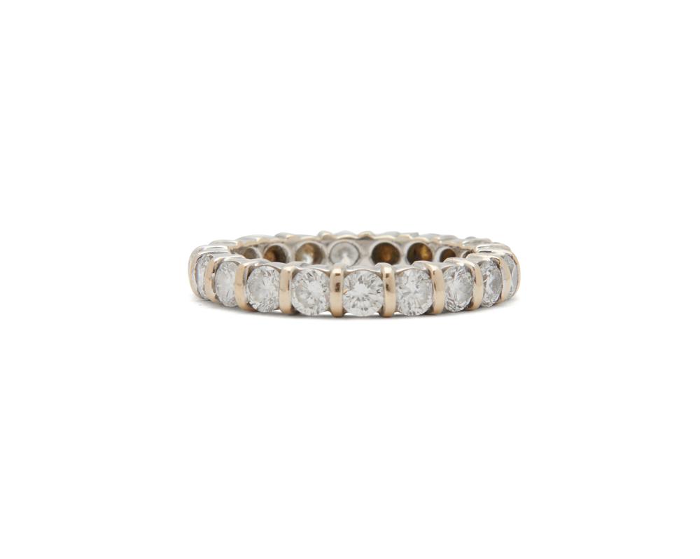 18K GOLD AND DIAMOND BAND18K Gold 3675eb