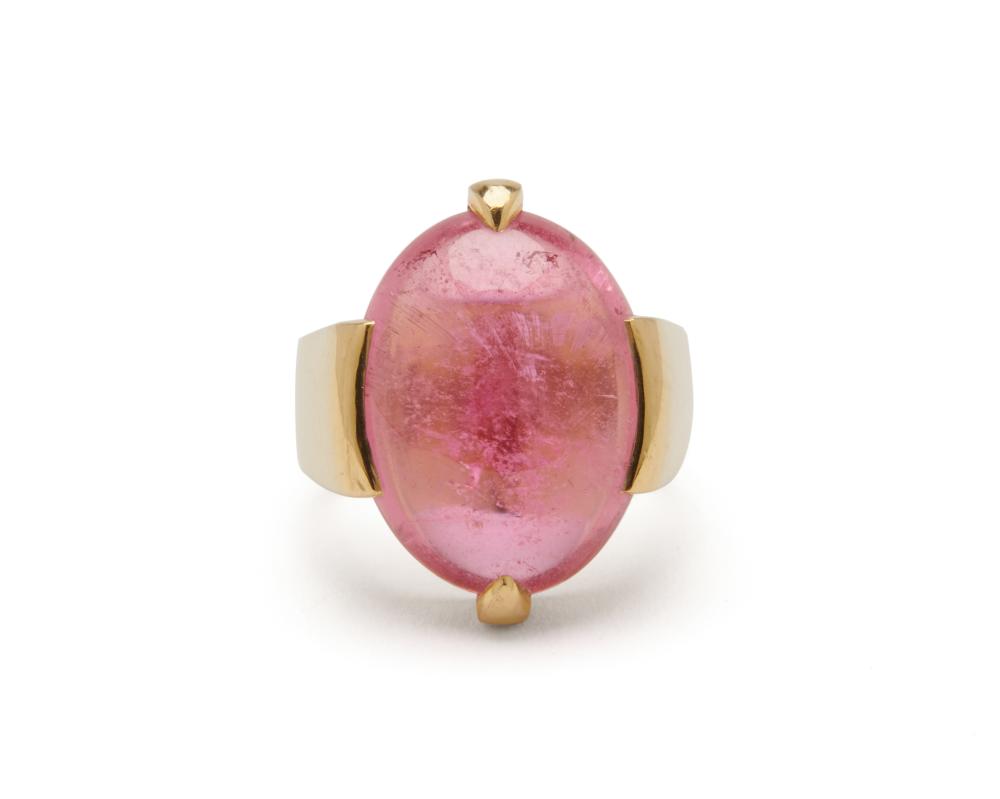 GUMPS 18K GOLD AND TOURMALINE RINGGUMPS 36761b