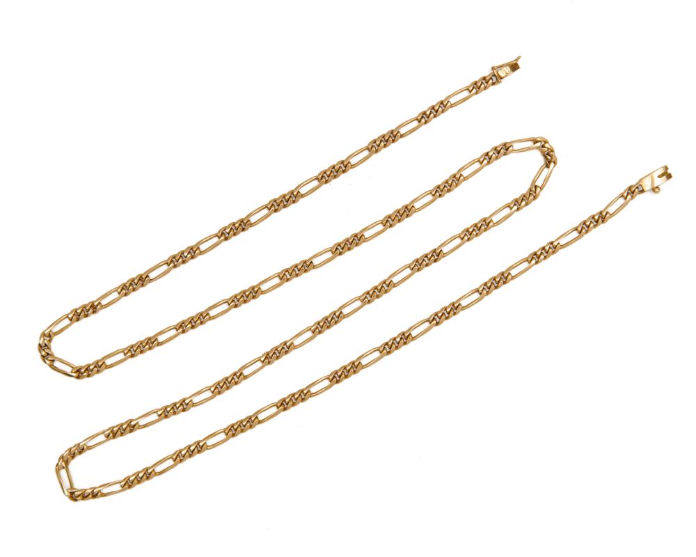 18K GOLD LINK NECKLACE18K Gold